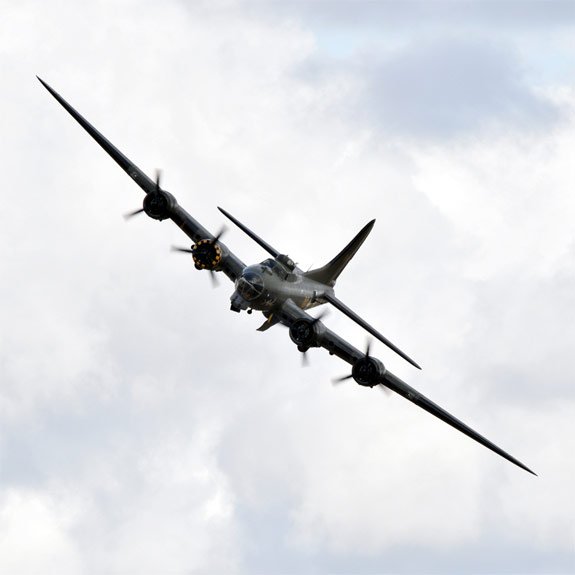 B-17 During Airshow